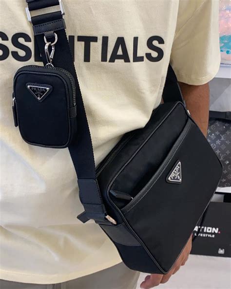 prada shoulder bag men 2018|prada men's cross body bag.